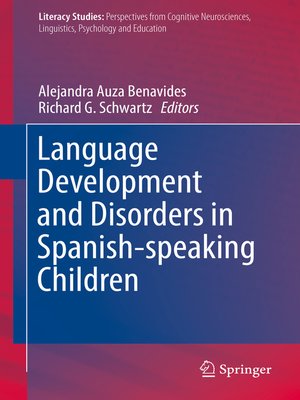 cover image of Language Development and Disorders in Spanish-speaking Children